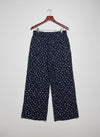 Premium Condition Womens Summer Trousers | Preloved F&F | Navy Blue Polyester | Thrift Shop for Womens Lahore Pakistan | OTS