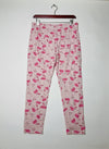 Shop Premium Womens Summer Trousers by Cut Label | Preloved Branded Clothes | PINK Cotton | Womens | OTS Thrift Store Lahore Pakistan