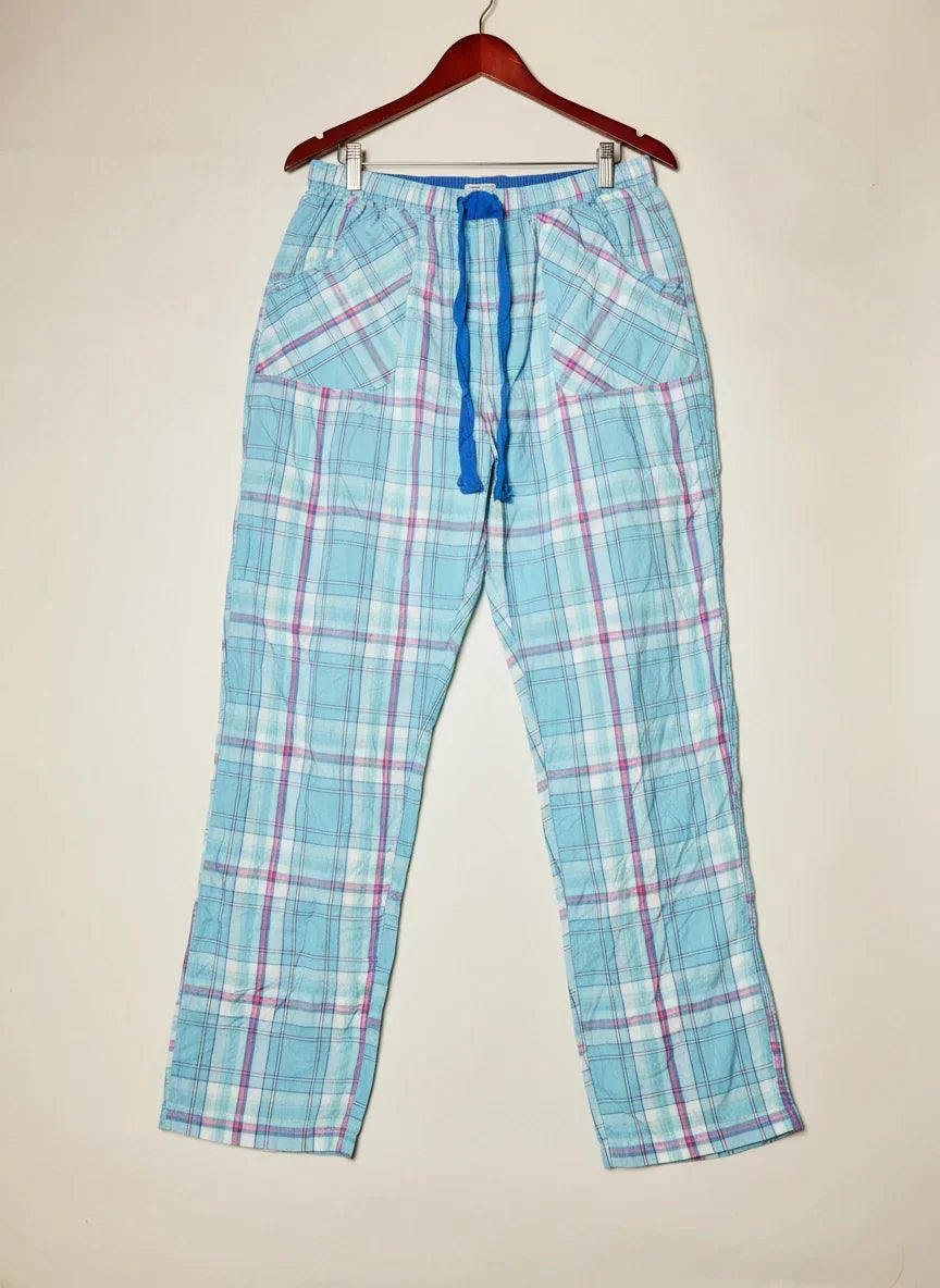 Preloved Premium Womens Summer Trousers by F&F, MULTI Cotton for Womens - OTS Thrift Shop Lahore Pakistan
