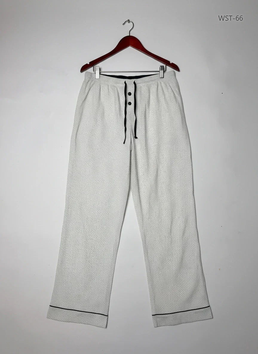 Womens Summer Trousers | Topshop | Preloved Branded | Beige Cotton | Premium | OTS Thrift Store Islamabad Pakistan