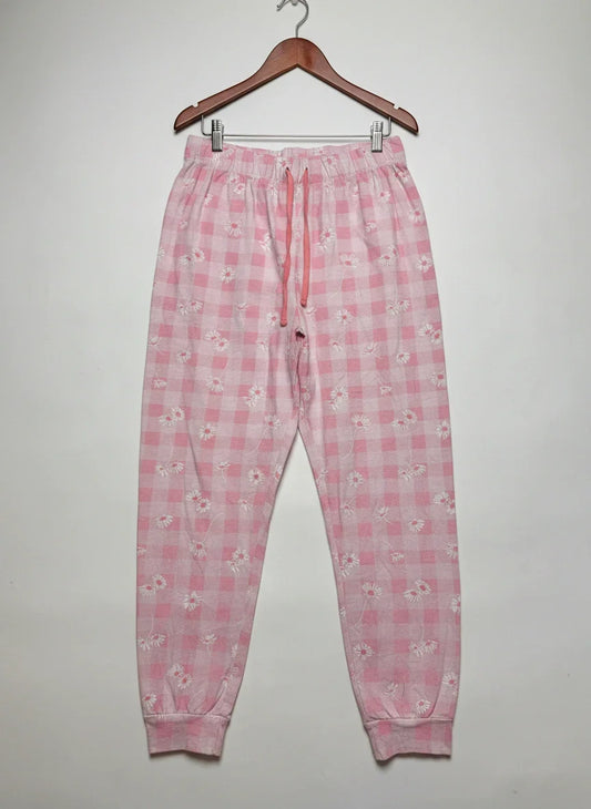 Premium Condition Womens Summer Trousers | Preloved F&F | Pink Polyester | Thrift Shop for Womens Islamabad Pakistan | OTS