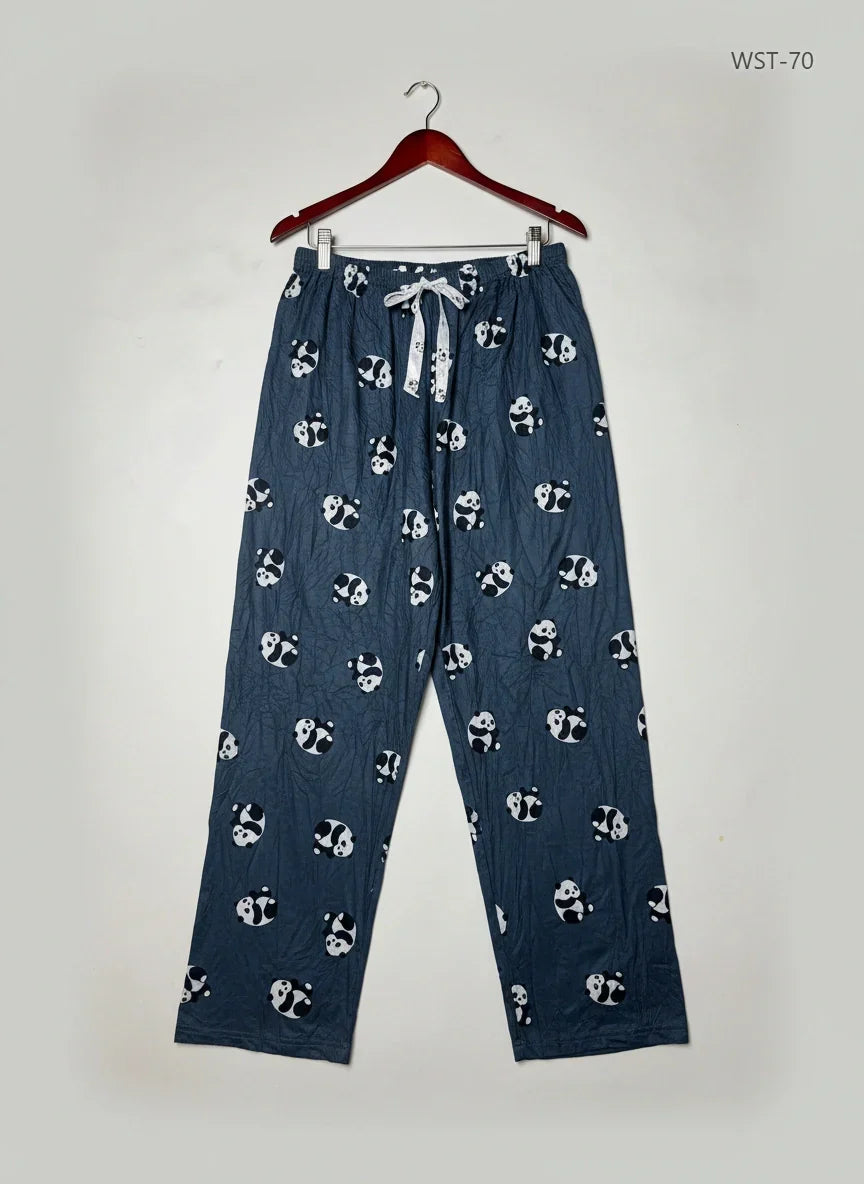 Preloved Premium Womens Summer Trousers by Cut Label, DarkGray Polyester for Womens - OTS Thrift Shop Islamabad Pakistan