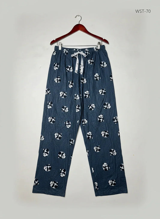Preloved Premium Womens Summer Trousers by Cut Label, DarkGray Polyester for Womens - OTS Thrift Shop Islamabad Pakistan