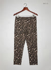 Premium Condition Womens Summer Trousers | Preloved Marks & Spencer | BROWN MULTI Cotton | Thrift Shop for Womens Karachi Pakistan | OTS