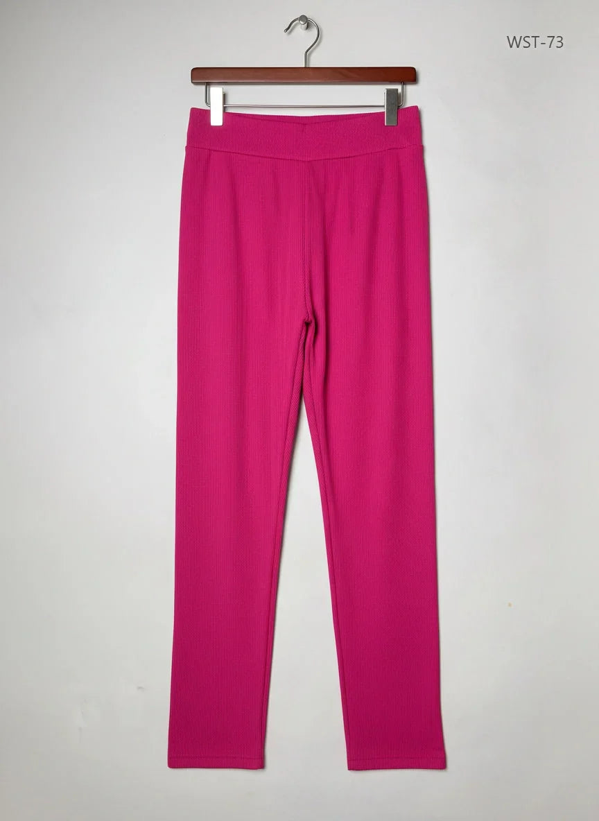 UK Imported secondhand Womens Summer Trousers - Cut Label brand, PINK Polyester, Premium condition, for Womens - Online Thrift Store Islamabad Pakistan