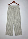 Womens Summer Trousers | New Look | Preloved Branded | Beige Cotton | Premium | OTS Thrift Store Karachi Pakistan