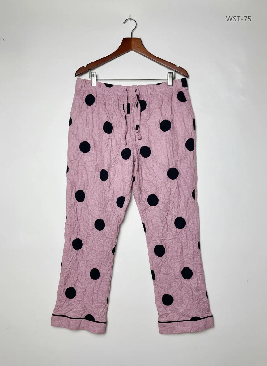 Shop Premium Womens Summer Trousers by Primark | Preloved Branded Clothes | Lavender Cotton | Womens | OTS Thrift Store Islamabad Pakistan