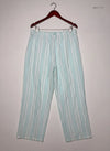 Womens Summer Trousers | George | Preloved Branded | Teal Cotton | Excellent | OTS Thrift Store Peshawar Pakistan