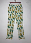 Preloved Excellent Womens Summer Trousers by Cut Label, LIME YELLOW Cotton for Womens - OTS Thrift Shop Karachi Pakistan