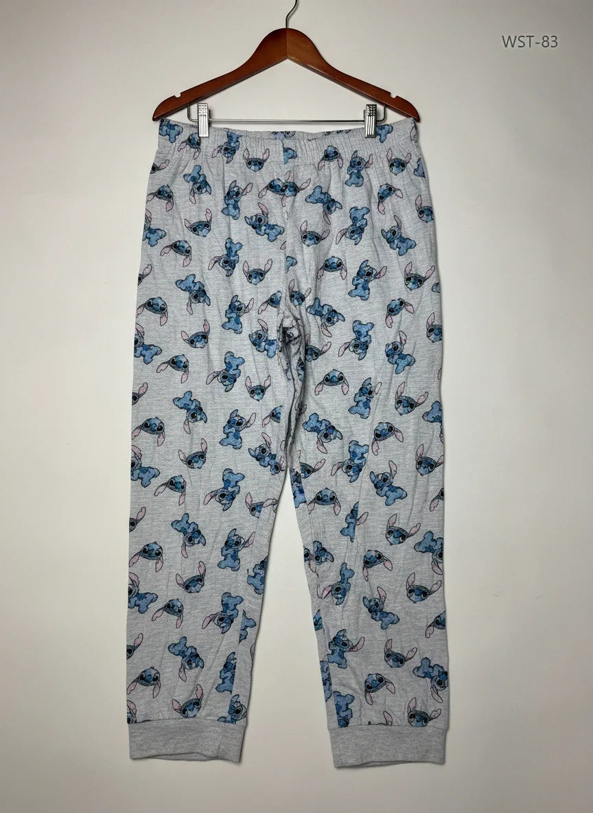 Womens Summer Trousers | Disney | Preloved Branded | Gray Polyester | Premium | OTS Thrift Store Islamabad Pakistan