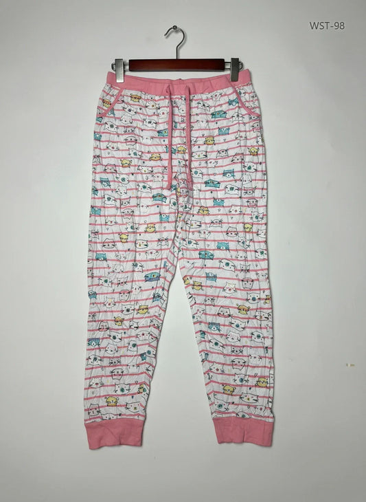 Secondhand Branded Womens Summer Trousers by F&F, MULTI Polyester fabric, Excellent condition, for Womens - Online Thrift Shop Lahore Pakistan