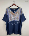 Secondhand Branded Womens Summer Tops by Monsoon, Black Cotton fabric, Premium condition, for Women - Online Thrift Shop Karachi Pakistan