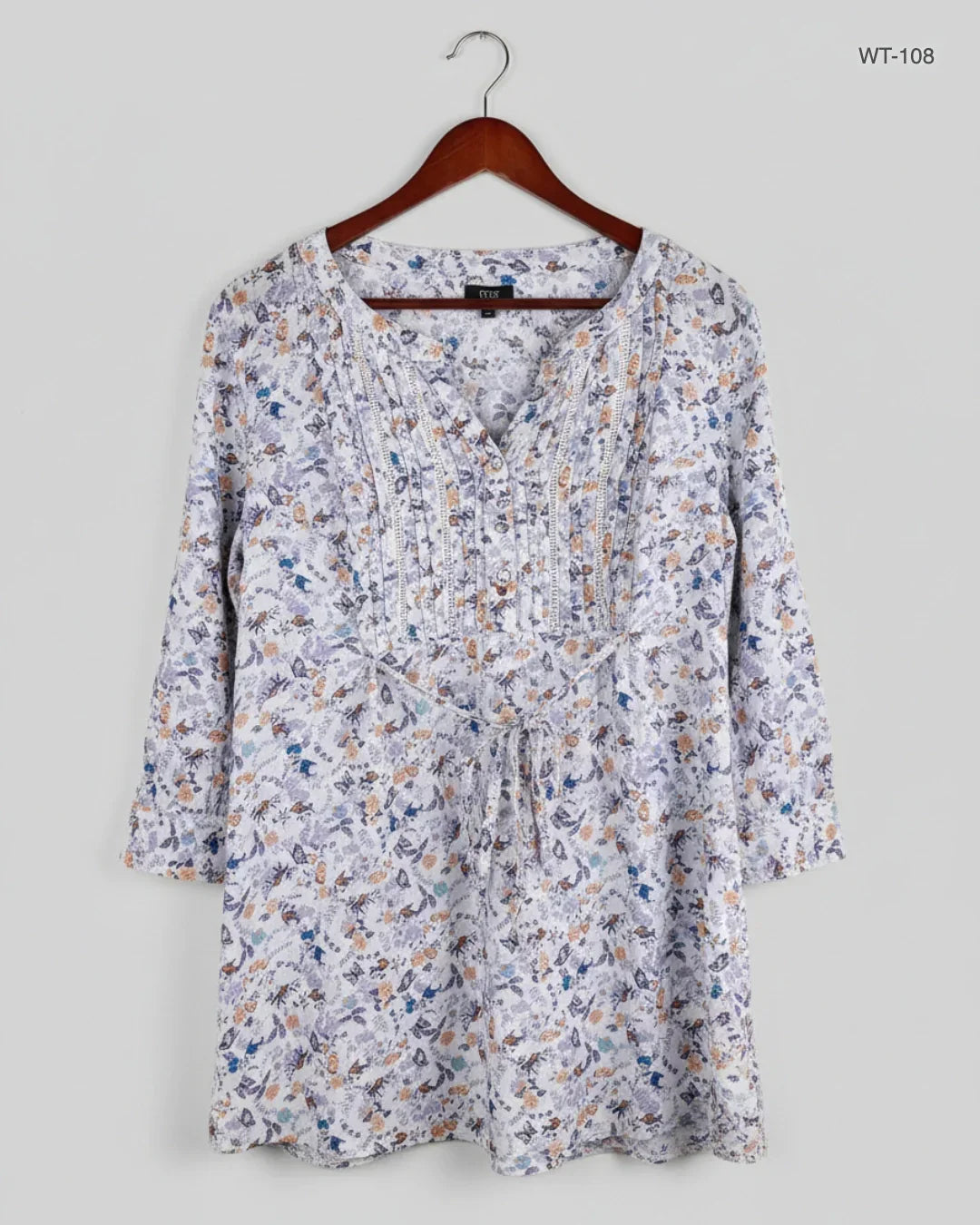 Secondhand Branded Womens Summer Tops by F&F, White Cotton fabric, Premium condition, for Women - Online Thrift Shop Karachi Pakistan