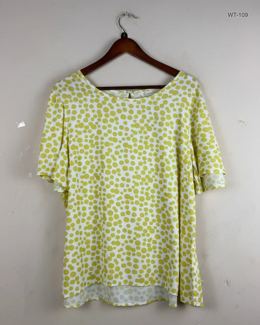 Preloved Premium Womens Summer Tops by BHS, White Cotton for Women - OTS Thrift Shop Islamabad Pakistan