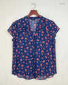 Premium Condition Womens Summer Tops | Preloved M&Co | Blue Polyester | Thrift Shop for Women Lahore Pakistan | OTS