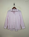 Womens Summer Tops | Dunnes | Preloved Branded | Pink & White lines Cotton | Excellent | OTS Thrift Store Karachi Pakistan