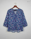 Shop Premium Womens Summer Tops by M&Co | Preloved Branded Clothes | Multi Cotton | Women | OTS Thrift Store Karachi Pakistan