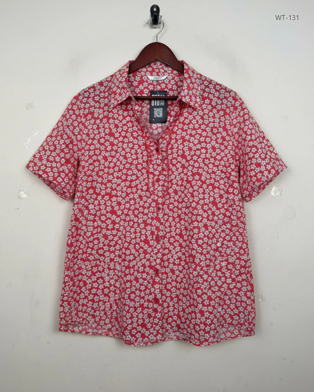 Premium Condition Womens Summer Tops | Preloved Marks & Spencer | Pink Polyester | Thrift Shop for Women Peshawar Pakistan | OTS