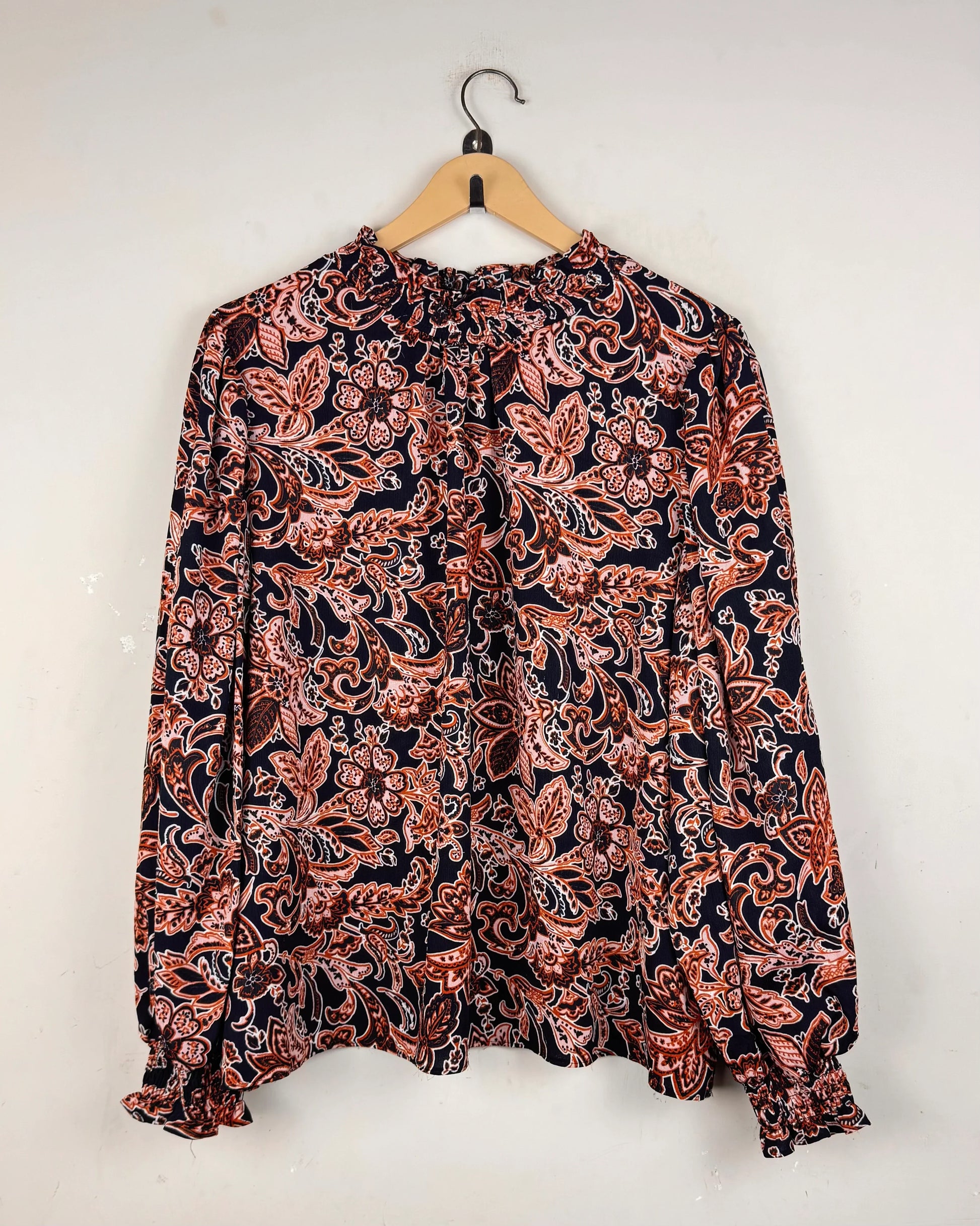 Womens Summer Tops | George | Preloved Branded | Black Polyester | Premium | OTS Thrift Store Lahore Pakistan