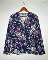 UK Imported secondhand Womens Summer Tops - F&F brand, Navy Blue Polyester, Premium condition, for Women - Online Thrift Store Islamabad Pakistan
