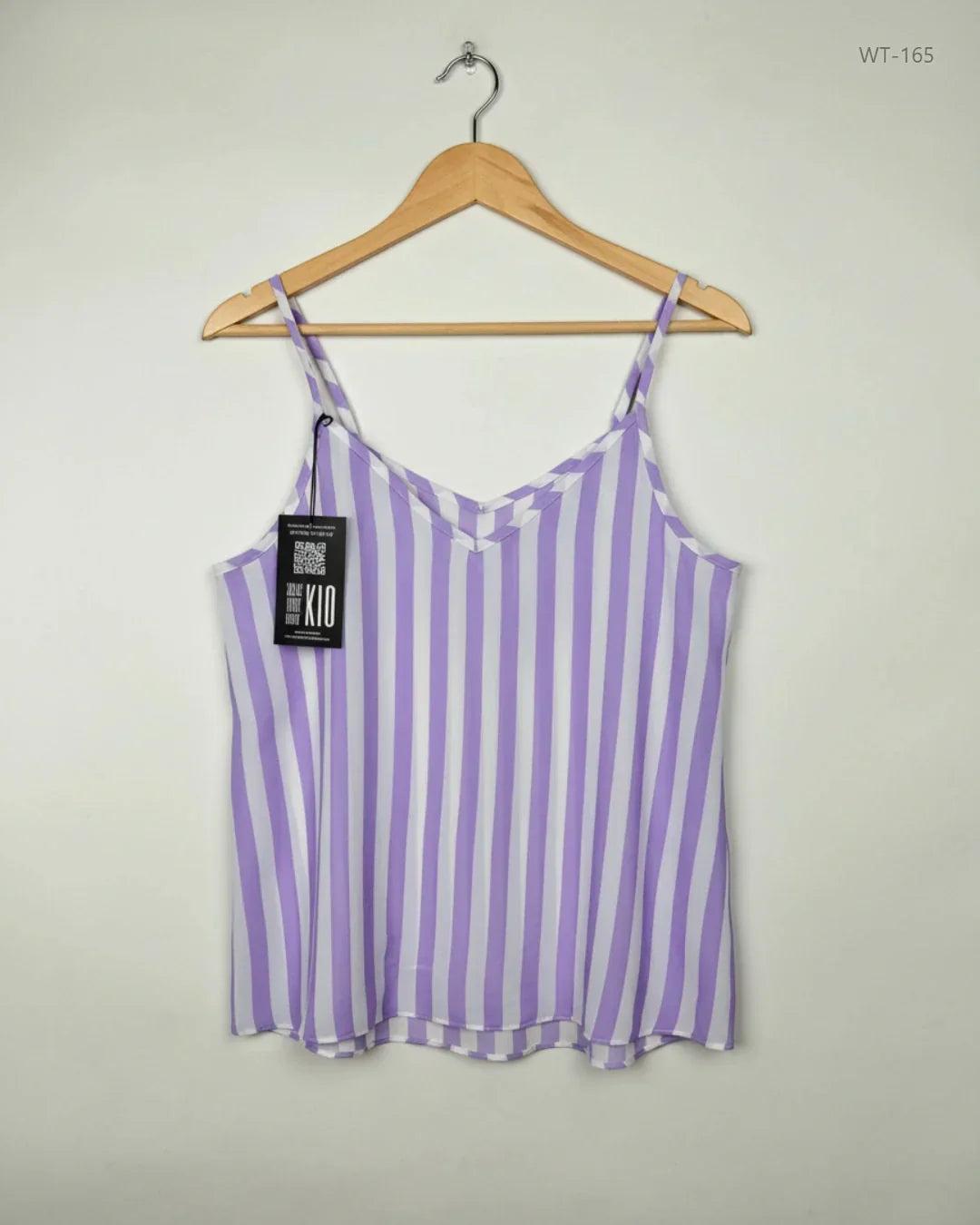 Secondhand Branded Womens Summer Tops by Primark, White & Purple Polyester fabric, Premium condition, for Women - Online Thrift Shop Lahore Pakistan