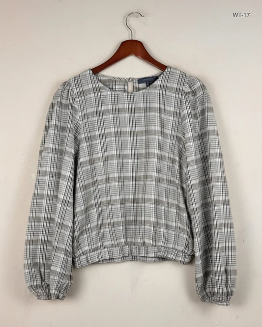 Shop Premium Womens Summer Tops by Primark | Preloved Branded Clothes | OffWhite Cotton | Women | OTS Thrift Store Peshawar Pakistan