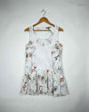 UK Imported secondhand Womens Summer Tops - TU brand, OffWhite Cotton, Good condition, for Women - Online Thrift Store Islamabad Pakistan