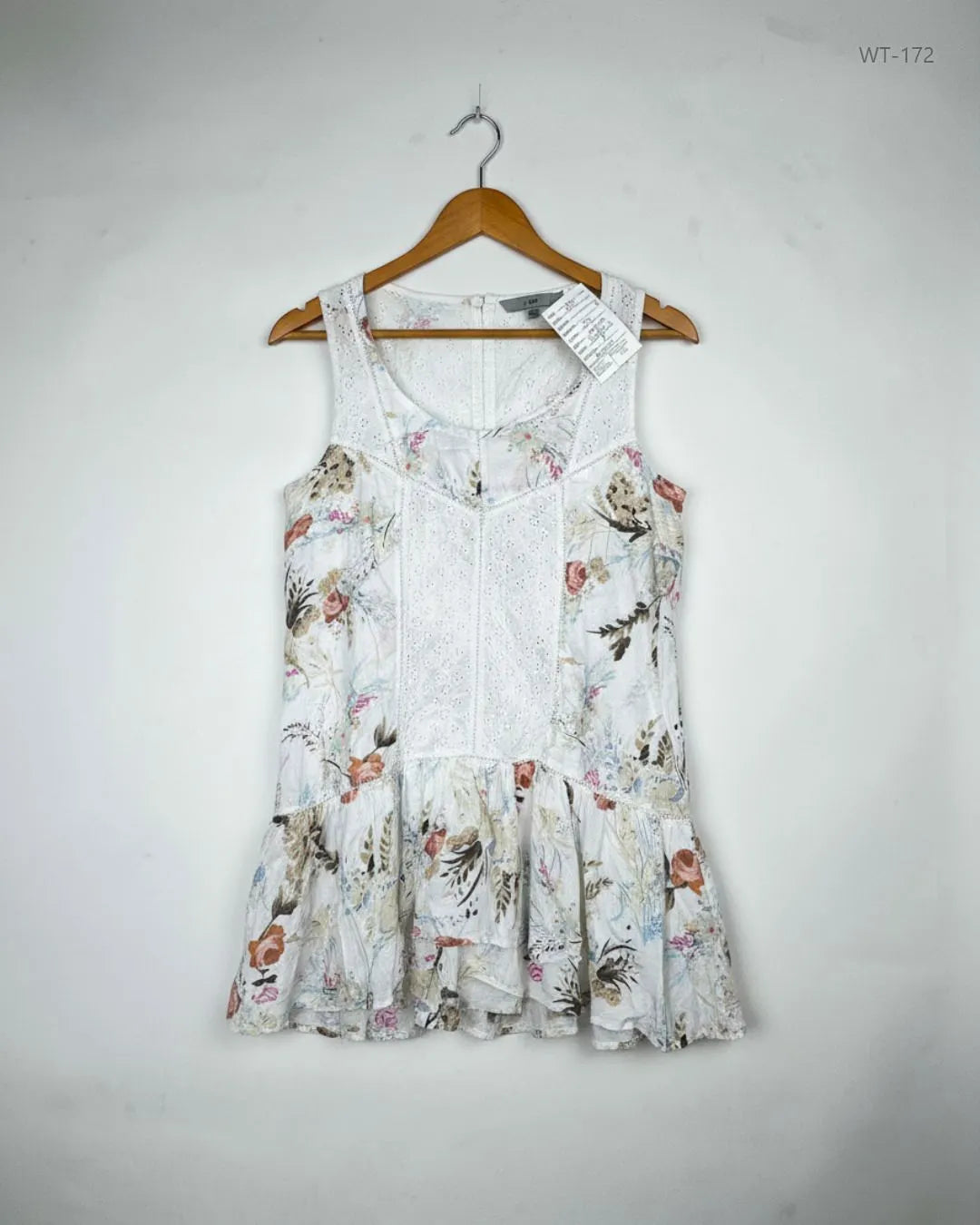 UK Imported secondhand Womens Summer Tops - TU brand, OffWhite Cotton, Good condition, for Women - Online Thrift Store Islamabad Pakistan