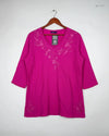 Womens Summer Tops | DASH | Preloved Branded | Pink Cotton | Premium | OTS Thrift Store Islamabad Pakistan