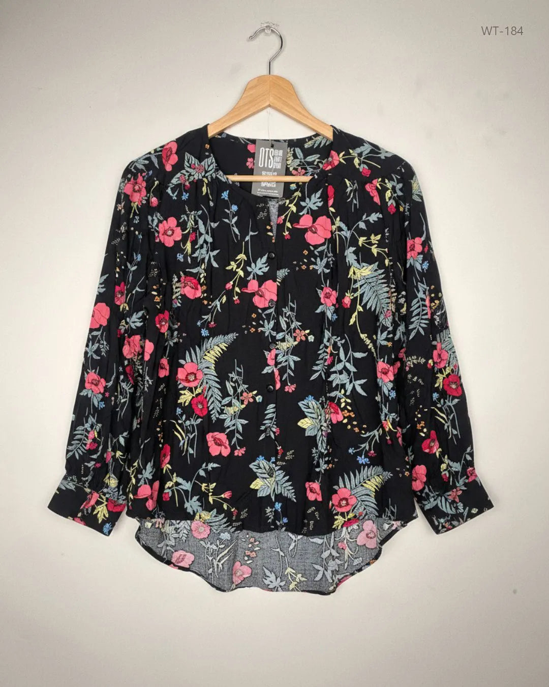 Shop Premium Womens Summer Tops by  | Preloved Branded Clothes | BLACK Polyester | Women | OTS Thrift Store Lahore Pakistan