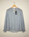 UK Imported secondhand Womens Summer Tops - Monsoon brand, GRAY Polyester, Premium condition, for Women - Online Thrift Store Karachi Pakistan