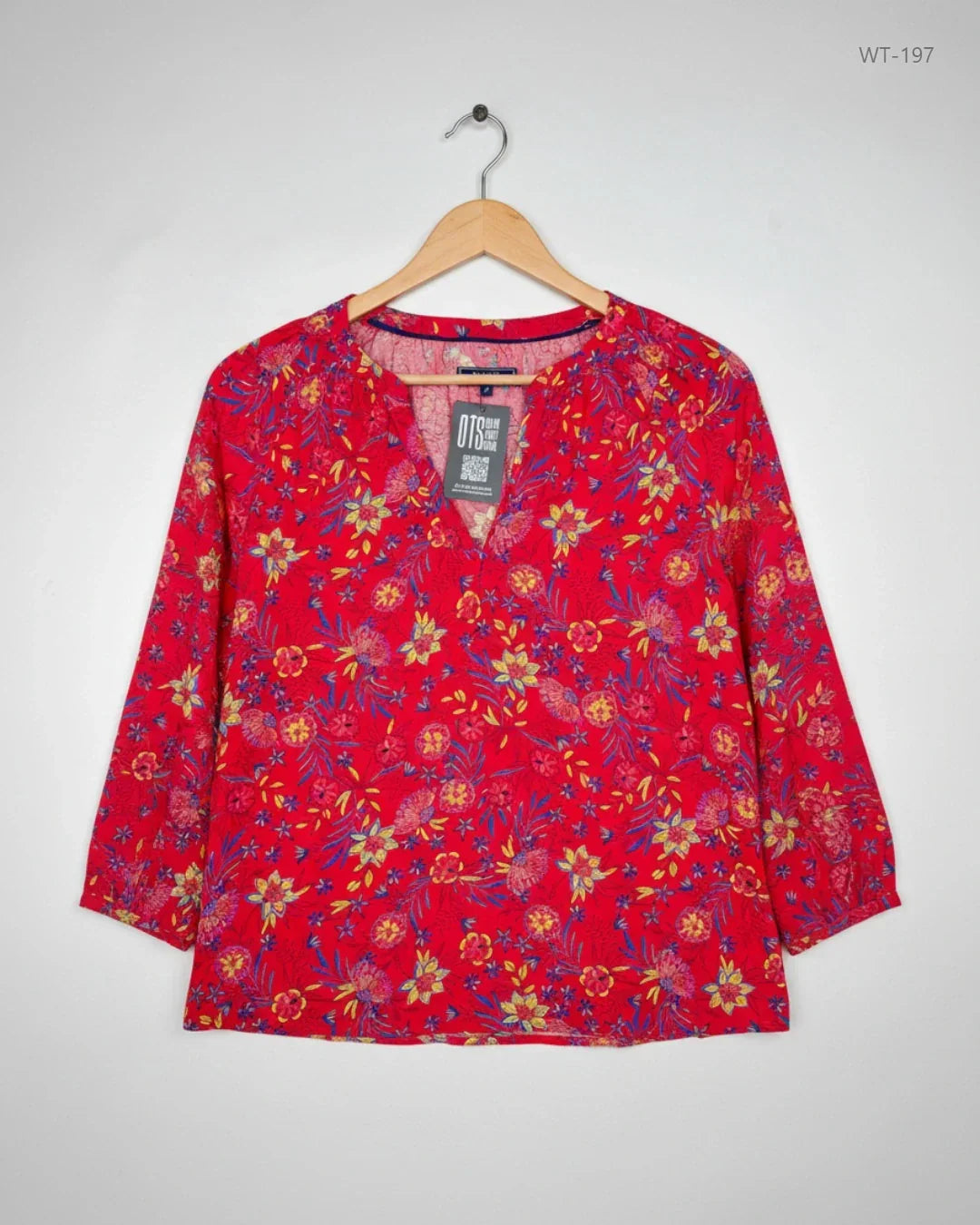 UK Imported secondhand Womens Summer Tops - Maine brand, PINK Cotton, Premium condition, for Women - Online Thrift Store Peshawar Pakistan