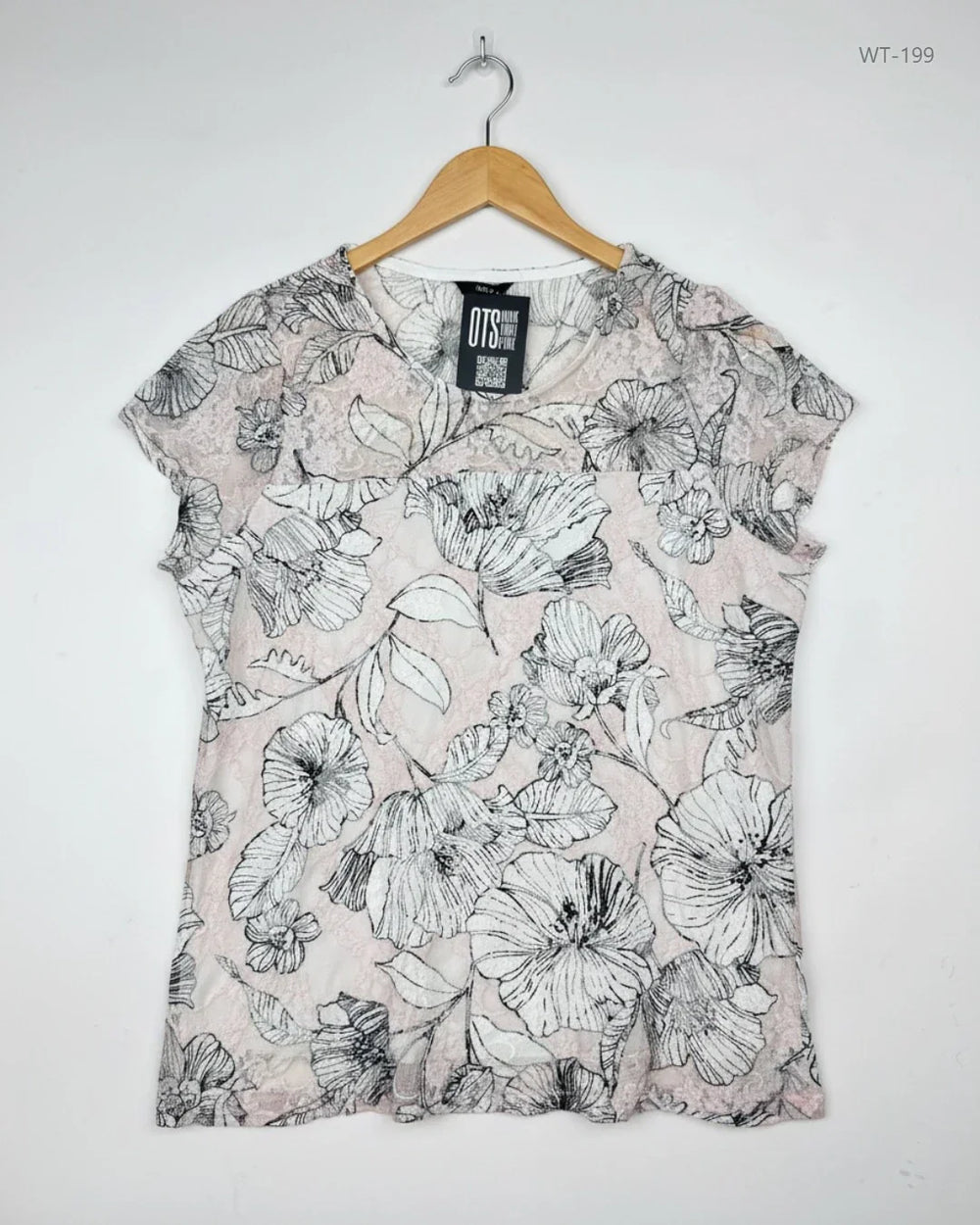 Preloved Premium Womens Summer Tops by M&Co, Teapink Polyester for Women - OTS Thrift Shop Islamabad Pakistan