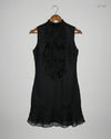 Premium Condition Womens Summer Tops | Preloved JEFFERSON | Black Polyester | Thrift Shop for Women Islamabad Pakistan | OTS