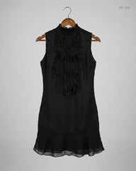 Premium Condition Womens Summer Tops | Preloved JEFFERSON | Black Polyester | Thrift Shop for Women Islamabad Pakistan | OTS