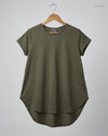 Shop Premium Womens Summer Tops by Primark | Preloved Branded Clothes | OLIVE GREEN Polyester | Women | OTS Thrift Store Peshawar Pakistan