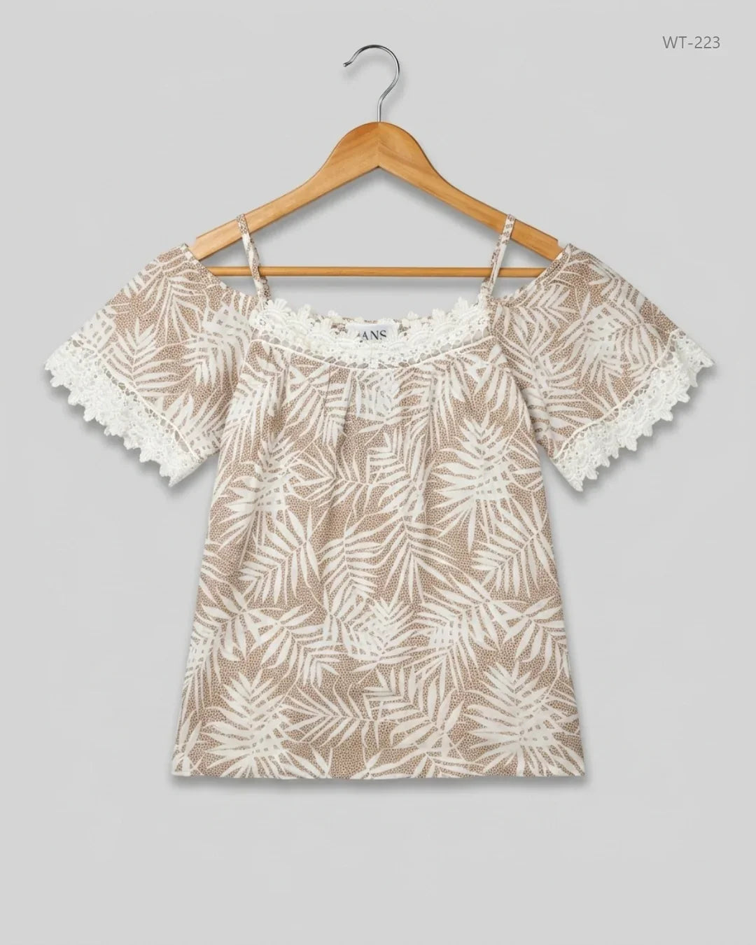 Secondhand Branded Womens Summer Tops by Pep&Co, Beige Polyester fabric, Premium condition, for Women - Online Thrift Shop Lahore Pakistan