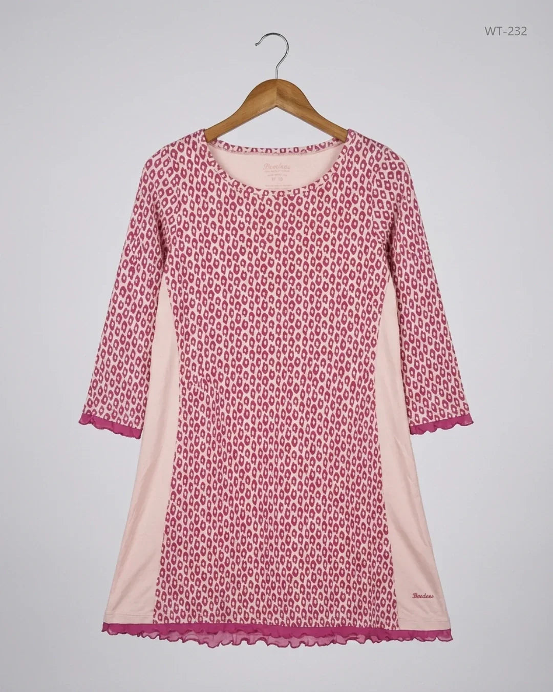 UK Imported secondhand Womens Summer Tops - CUT LABEL brand, Pink Cotton, Premium condition, for Women - Online Thrift Store Lahore Pakistan