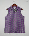 Secondhand Branded Womens Summer Tops by Next, Purple Cotton fabric, Premium condition, for Women - Online Thrift Shop Lahore Pakistan