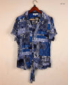 UK Imported secondhand Womens Summer Tops - Gerard brand, Blue Viscose, Premium condition, for Women - Online Thrift Store Lahore Pakistan