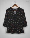 Premium Condition Womens Summer Tops | Preloved Papaya | Black Viscose | Thrift Shop for Women Peshawar Pakistan | OTS