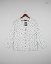 Secondhand Branded Womens Summer Tops by Papaya, White Viscose fabric, Premium condition, for Women - Online Thrift Shop Peshawar Pakistan