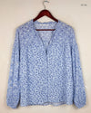 Premium Condition Womens Summer Tops | Preloved Zara | Navy Blue Viscose | Thrift Shop for Women Islamabad Pakistan | OTS