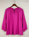 Womens Summer Tops | Gallery | Preloved Branded | Magenta Viscose | Excellent | OTS Thrift Store Peshawar Pakistan