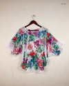 Preloved Excellent Womens Summer Tops by Shake, White Cotton for Women - OTS Thrift Shop Peshawar Pakistan