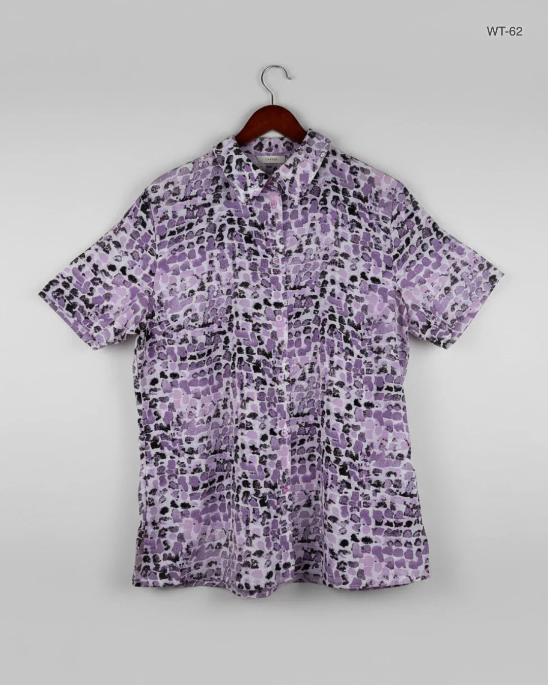 Premium Condition Womens Summer Tops | Preloved Lable cut | Purple Polyester | Thrift Shop for Women Karachi Pakistan | OTS