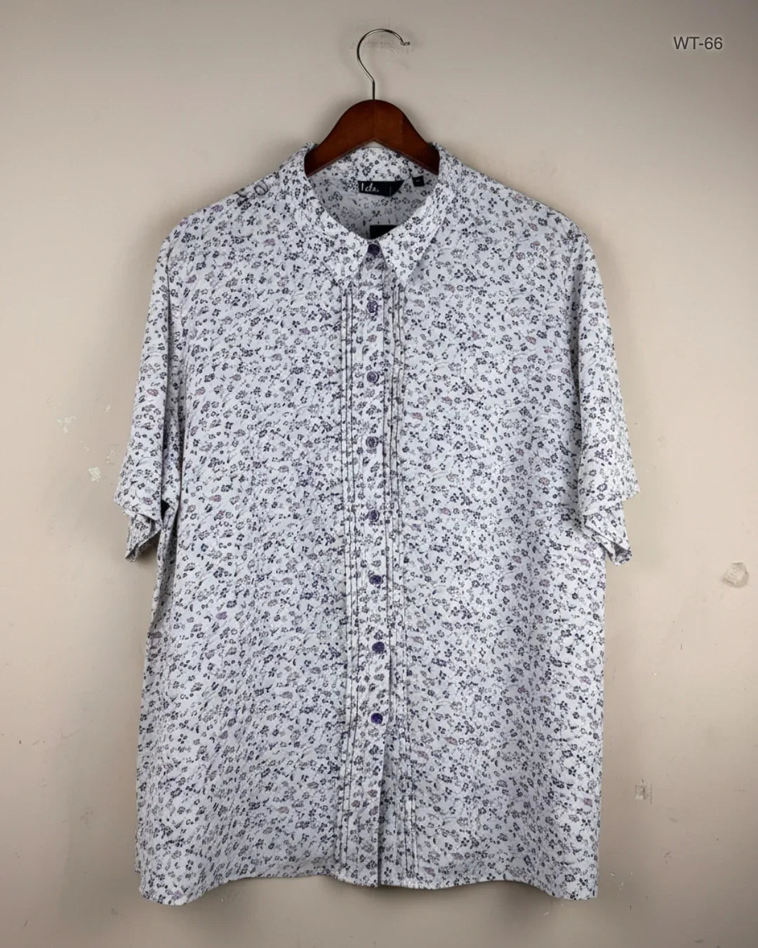 UK Imported secondhand Womens Summer Tops - EWM brand, White Polyester, Excellent condition, for Women - Online Thrift Store Islamabad Pakistan