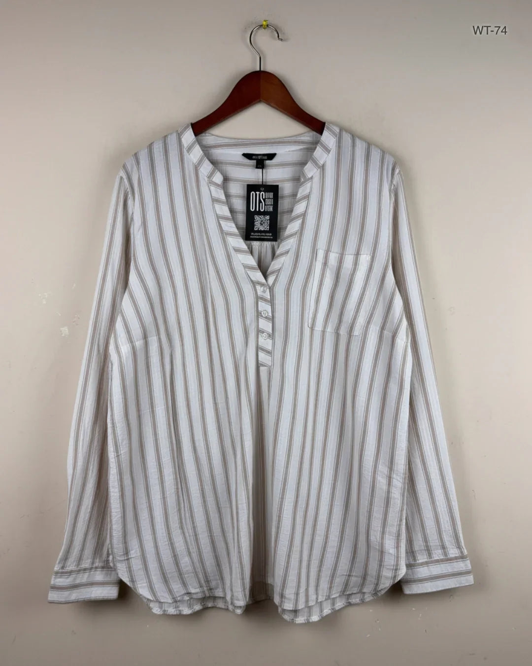 Premium Condition Womens Summer Tops | Preloved George | OffWhite Cotton | Thrift Shop for Women Lahore Pakistan | OTS