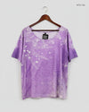 Womens Tshirts | LABLE CUT | Preloved Branded | Purple Polyester | Premium | OTS Thrift Store Islamabad Pakistan