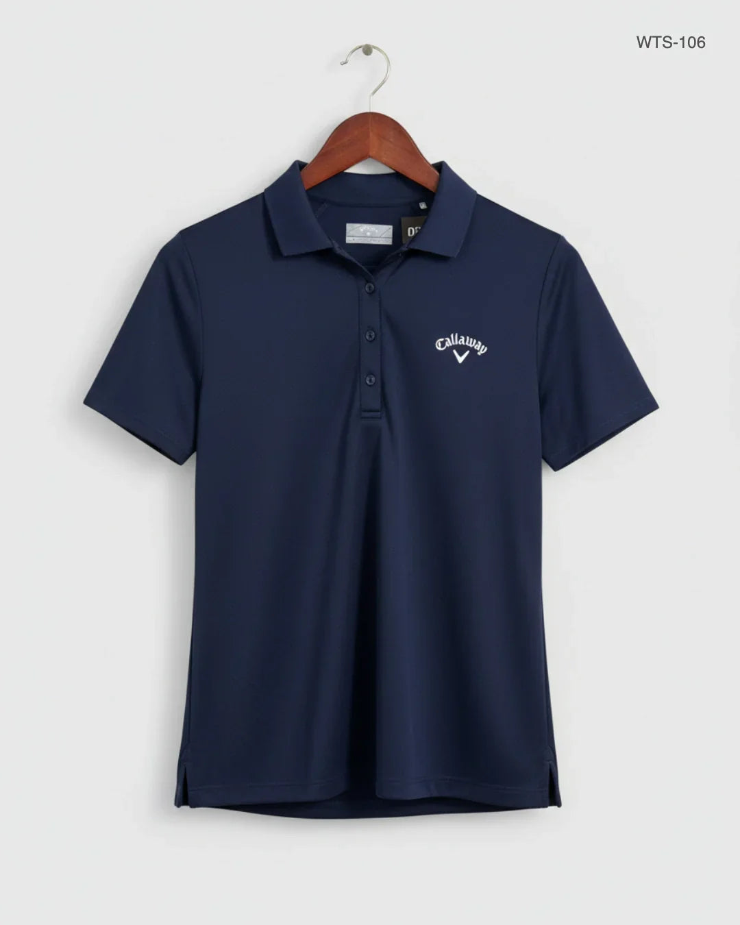 Secondhand Branded Womens Tshirts by Callaway, Navy Blue Polyester fabric, Premium condition, for - Online Thrift Shop Lahore Pakistan